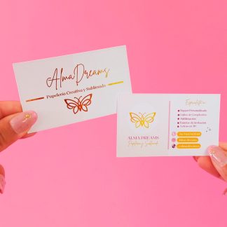 Tarjetas de presentación