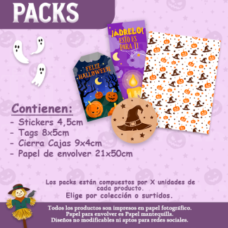 Pack de papelería Halloween