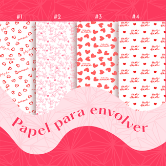 Papel de envolver día de la madre