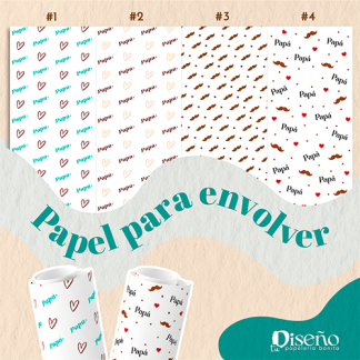 Papel de envolver día del padre